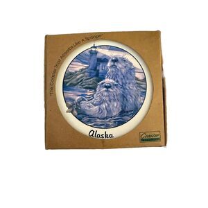 Coaster Creations Alaska Otters Coaster‎ By Sandstone Creations